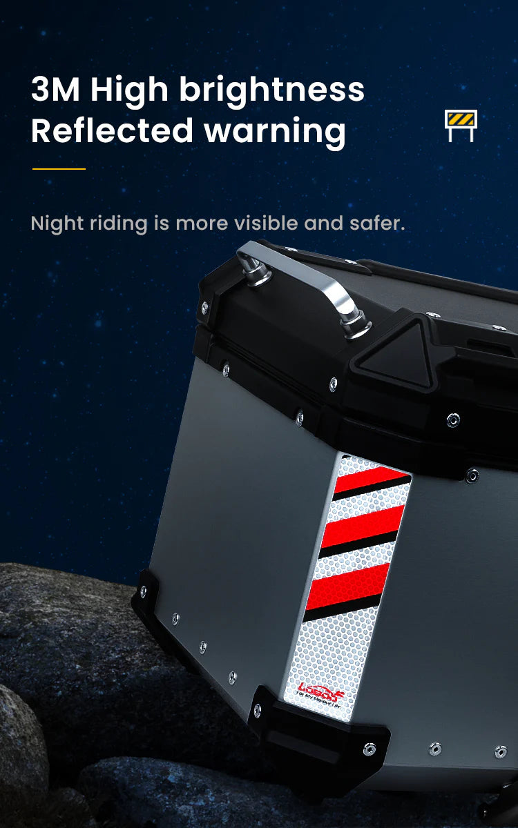 PIKE TRACKER Series Side Cases and Top Case-BMW R1300GS (LOBOO) & Case Racks