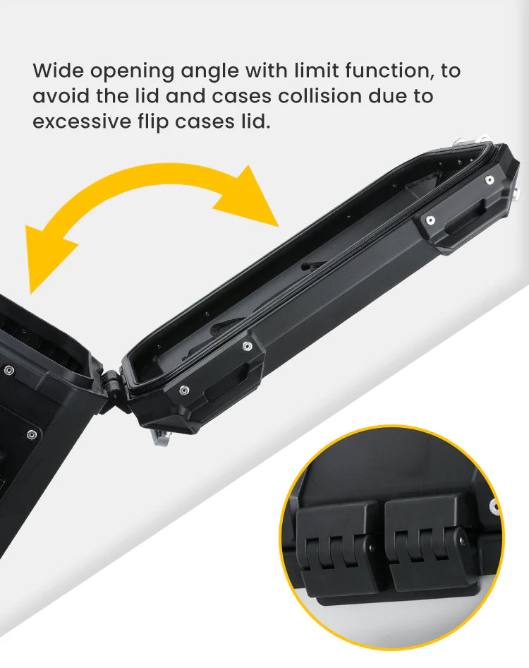 PIKE TRACKER Series Side Cases and Top Case-BMW R1300GS (LOBOO) & Case Racks
