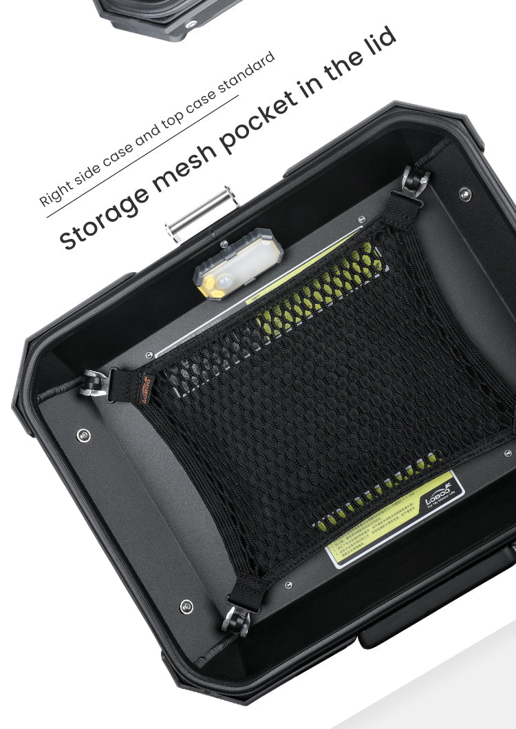 PIKE TRACKER Series Side Cases and Top Case-BMW R1300GS (LOBOO) & Case Racks