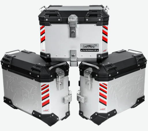 PIKE TRACKER Series Side Cases and Top Case-BMW R1300GS (LOBOO) & Case Racks