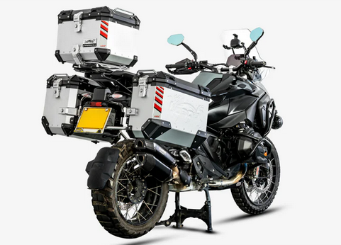 PIKE TRACKER Series Side Cases and Top Case-BMW R1300GS (LOBOO) & Case Racks