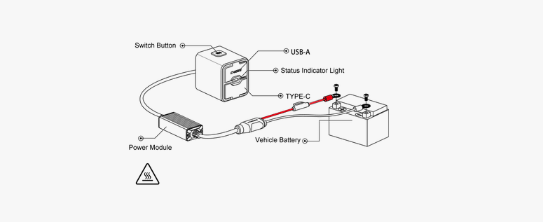 CHIGEE TR100 Two-Way Charger