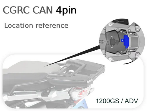 CHIGEE - CGRC CAN for BMW Wonderwheel Control Interface - 4 Pin RDC Module (GS/GSA)