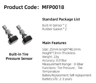 CHIGEE Internal Tyre Pressure Sensor