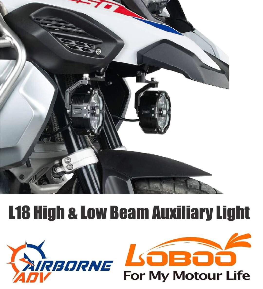 Loboo - L18 Model High & Low Beam Auxiliary Light